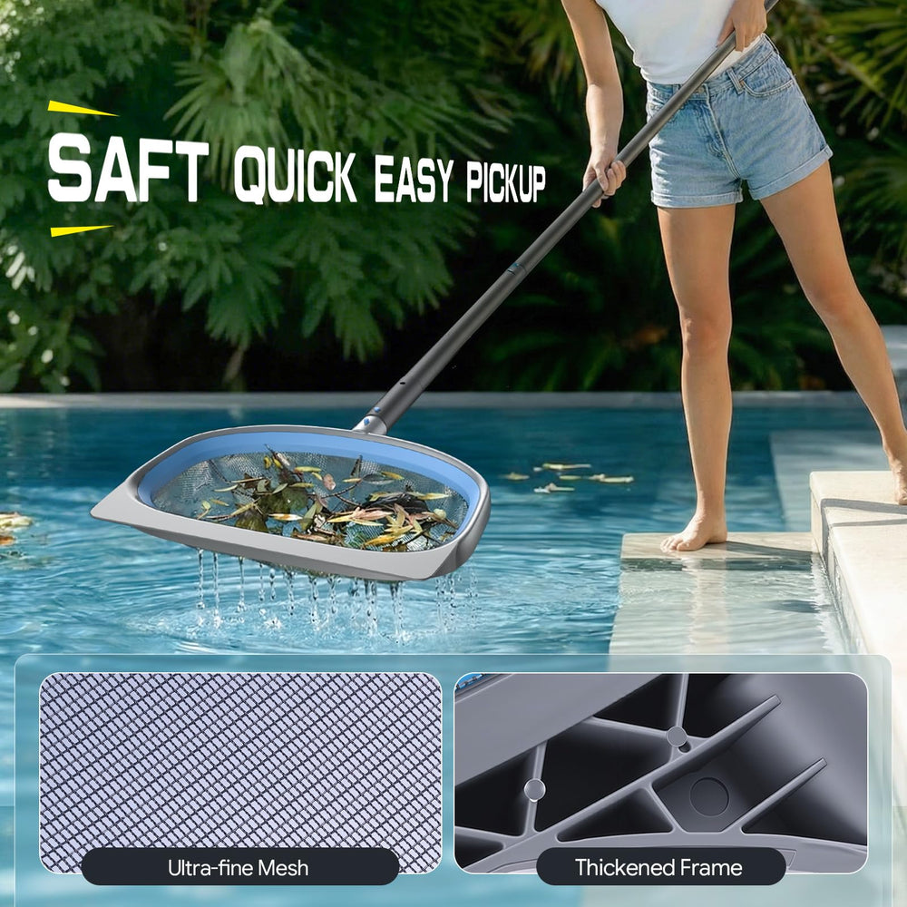 UIRWAY fine mesh net closeup capturing small debris for clearer water and cleaner filters