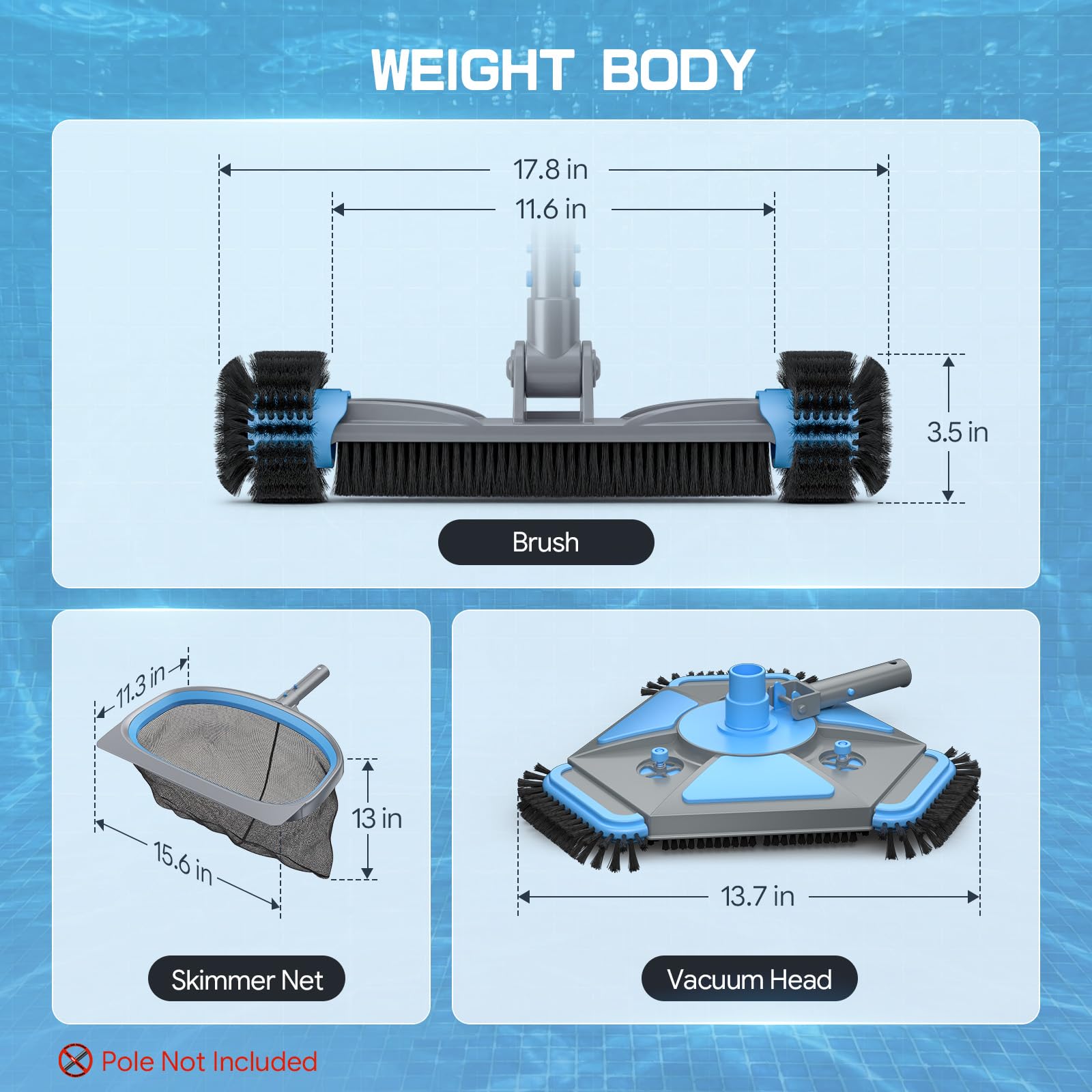 UIRWAY close-up of triangular vacuum head showing sealed design for stronger suction