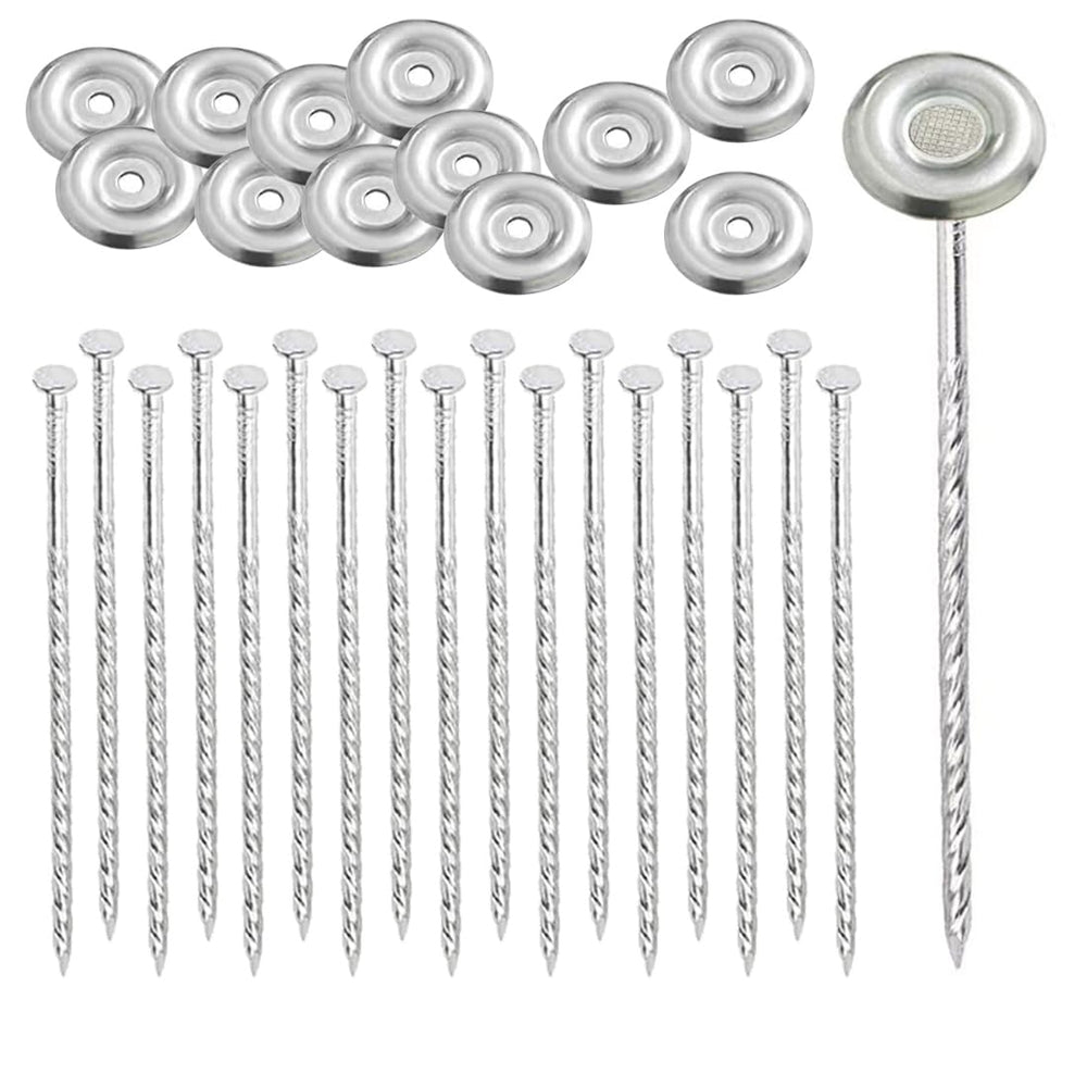 Uitose front pack of 25 stainless stakes showing quantity and outdoor use benefit
