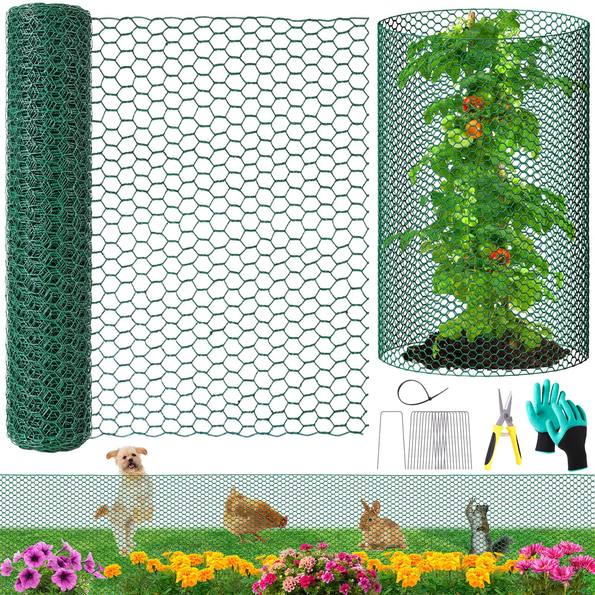 UJG front packaging showing kit contents and easy garden protection