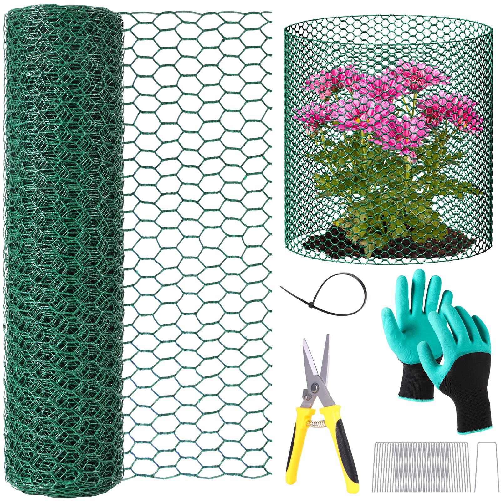 UJG front view of wire roll kit showing accessories and organized contents for easy setup