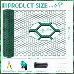 UJG close-up of vinyl-coated wire mesh texture resisting rust for lasting outdoor use