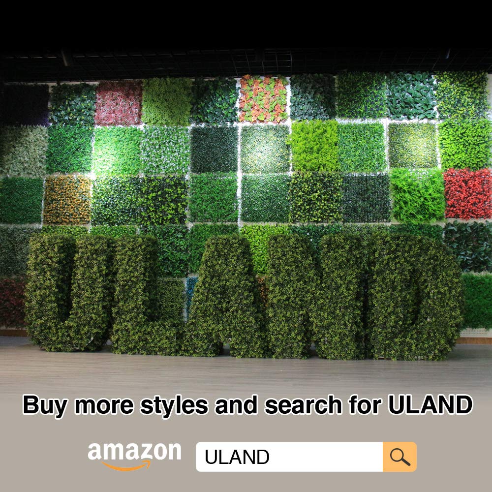 ULAND panel next to measuring tape illustrating 20x20 inch scale