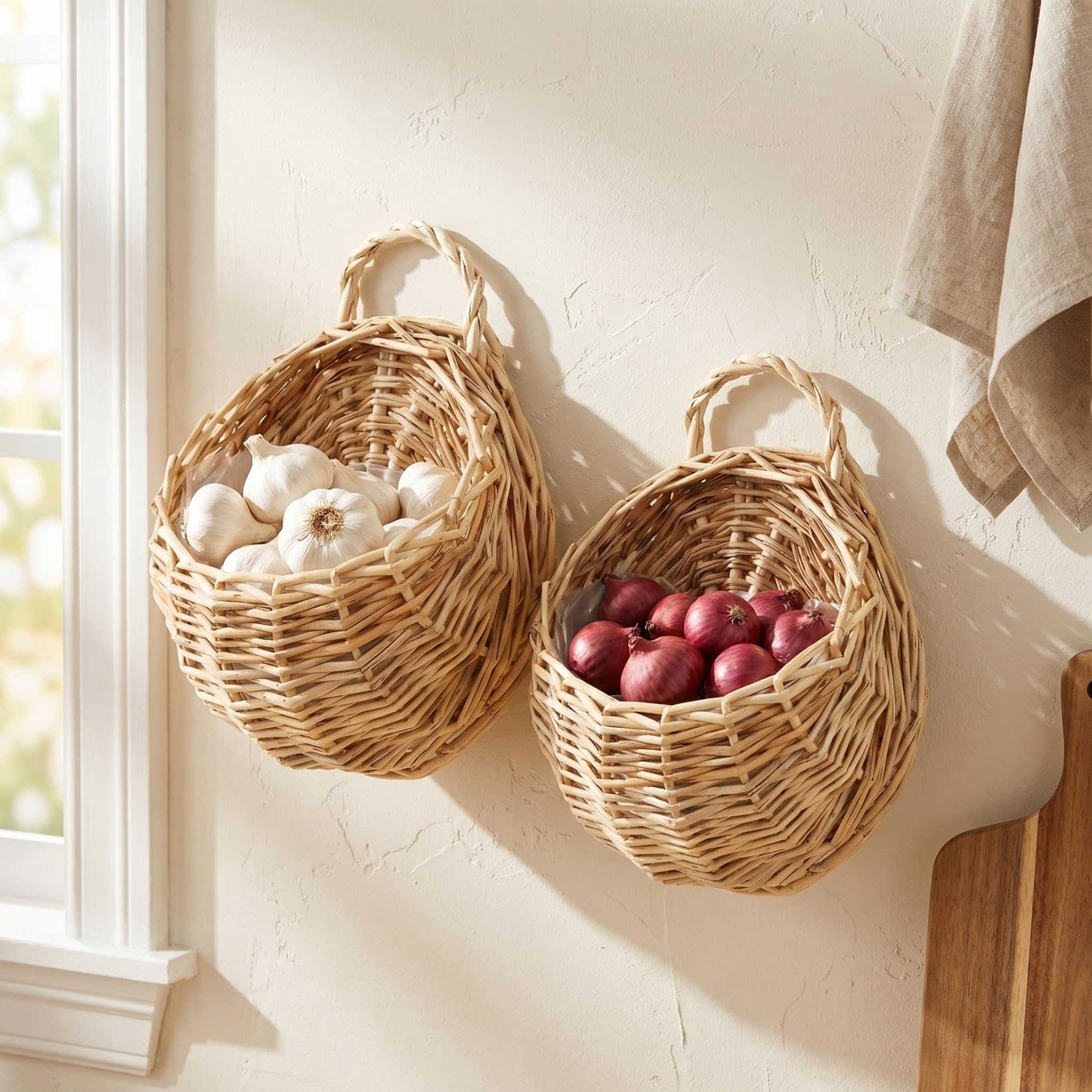 ULDIGI used in kitchen storing garlic showing organized counter-saving benefit