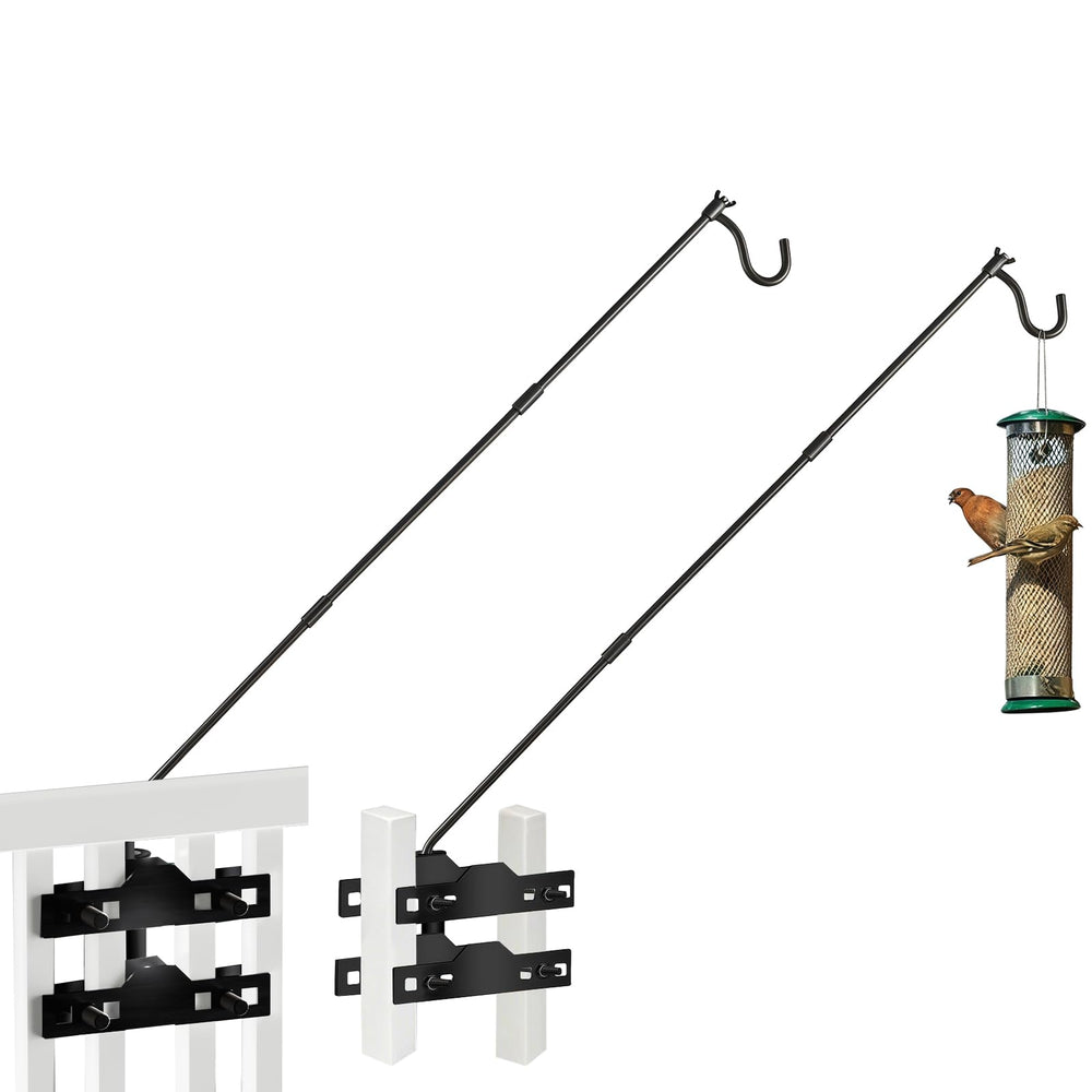 ULIOK deck hook front view showing sturdy hanger and stable hold