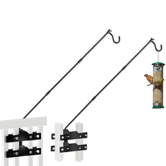 ULIOK deck hook front view showing sturdy hanger and stable hold