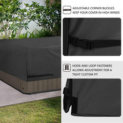 ULTCOVER bottom fastener adjustment showing custom tight fit and stability