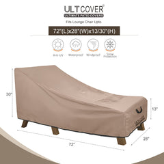 ULTCOVER close-up of 600D polyester texture showing water resistance benefit