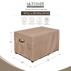 ULTCOVER close-up of 600D fabric texture showing durable water resistance