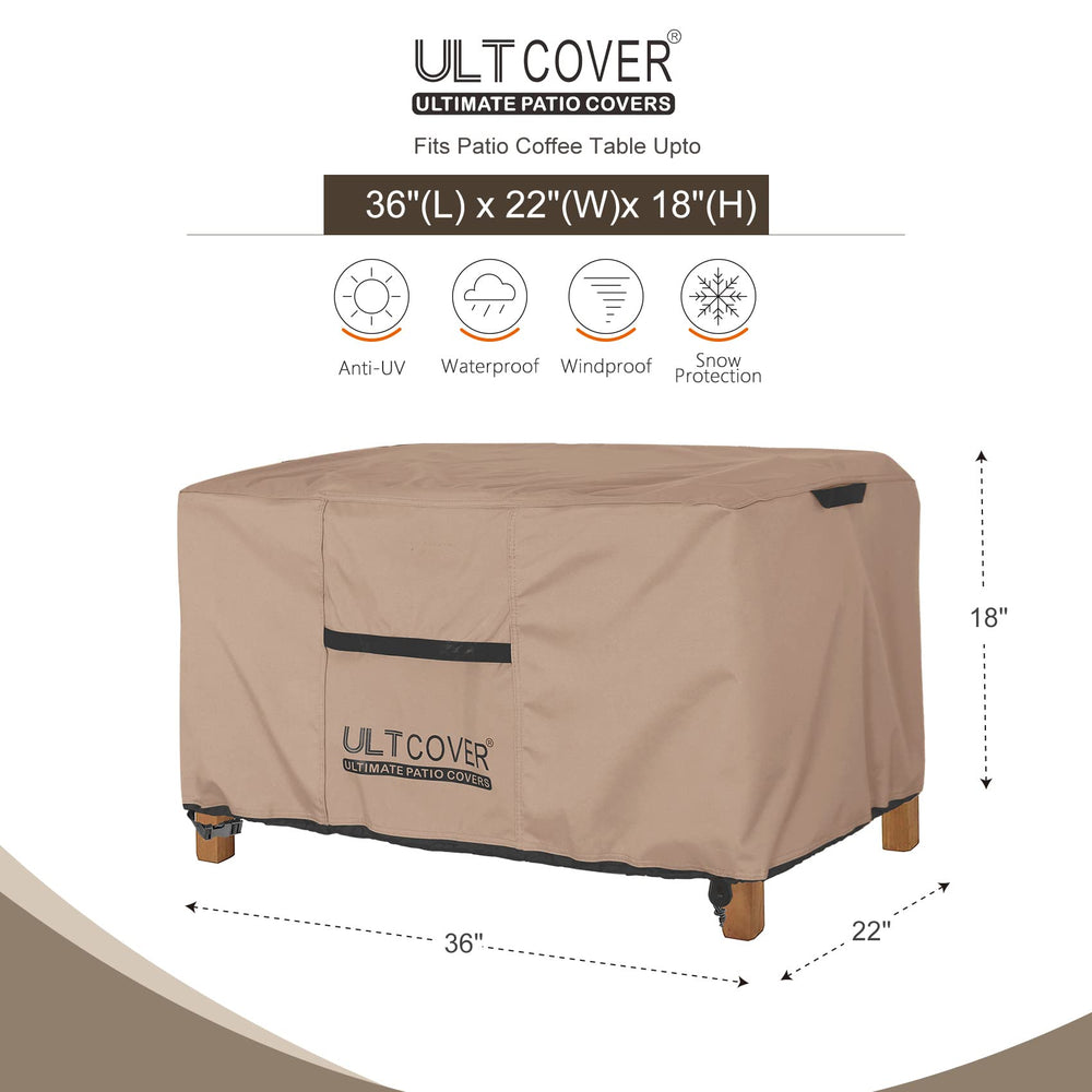 ULTCOVER close-up of 600D fabric showing durable waterproof texture