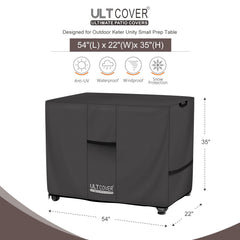 ULTCOVER close-up of 600D fabric texture highlighting durable water resistance