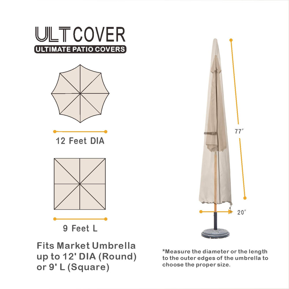 ULTCOVER close-up of 600D texture and waterproof backing for durable defense