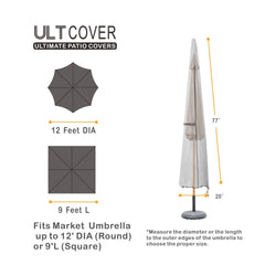 ULTCOVER close-up of 600D fabric texture demonstrating waterproof durability