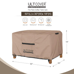ULTCOVER close-up of 600D polyester texture demonstrating durability
