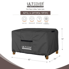 ULTCOVER close-up of 600D polyester texture demonstrating durable waterproof material