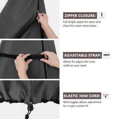 ULTCOVER collapsible fiberglass pole included for convenient lifting benefit