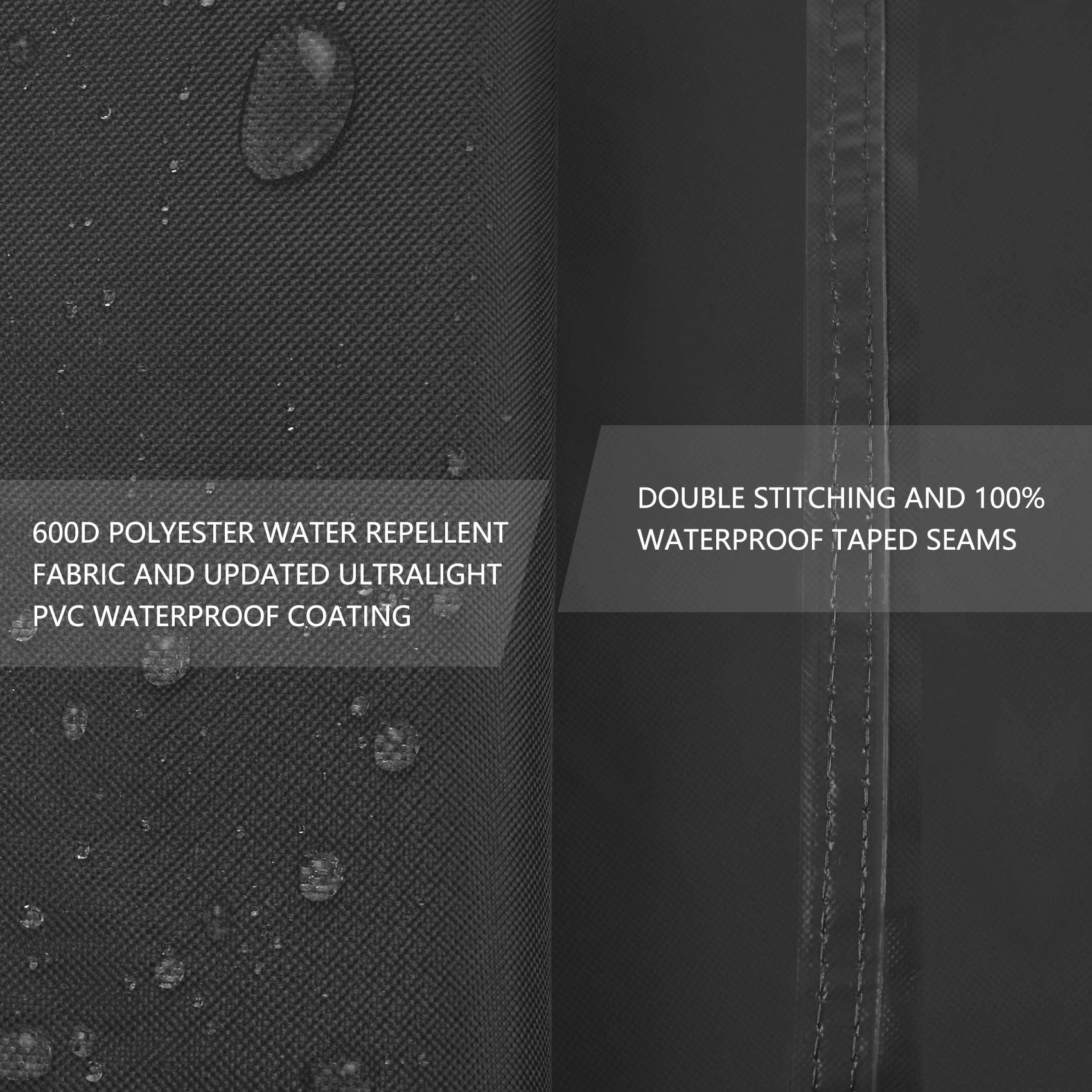 ULTCOVER corner buckle detail illustrating wind-resistant secure fastening