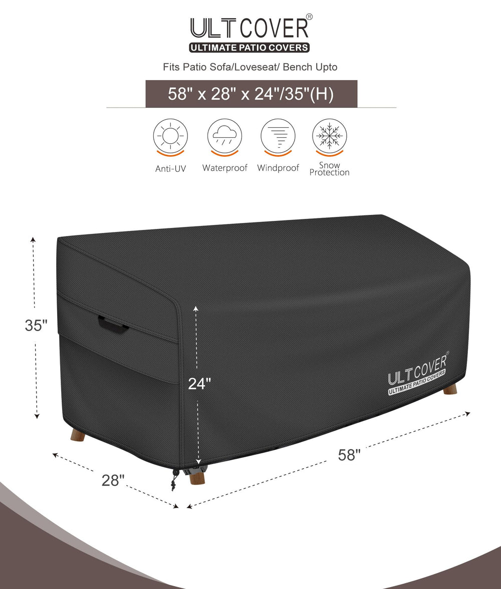 ULTCOVER primer plano de textura 600D poliéster indicando resistencia