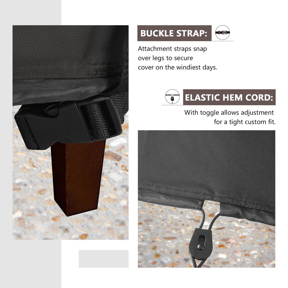 ULTCOVER side vents visible for airflow, reduces condensation and mildew