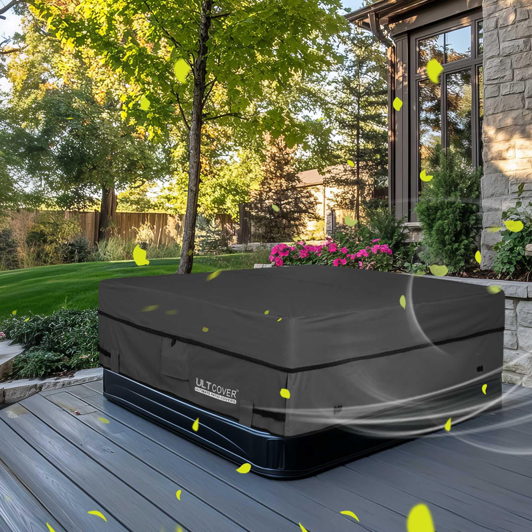 ULTCOVER folded storage shot compact for off-season protection and convenience