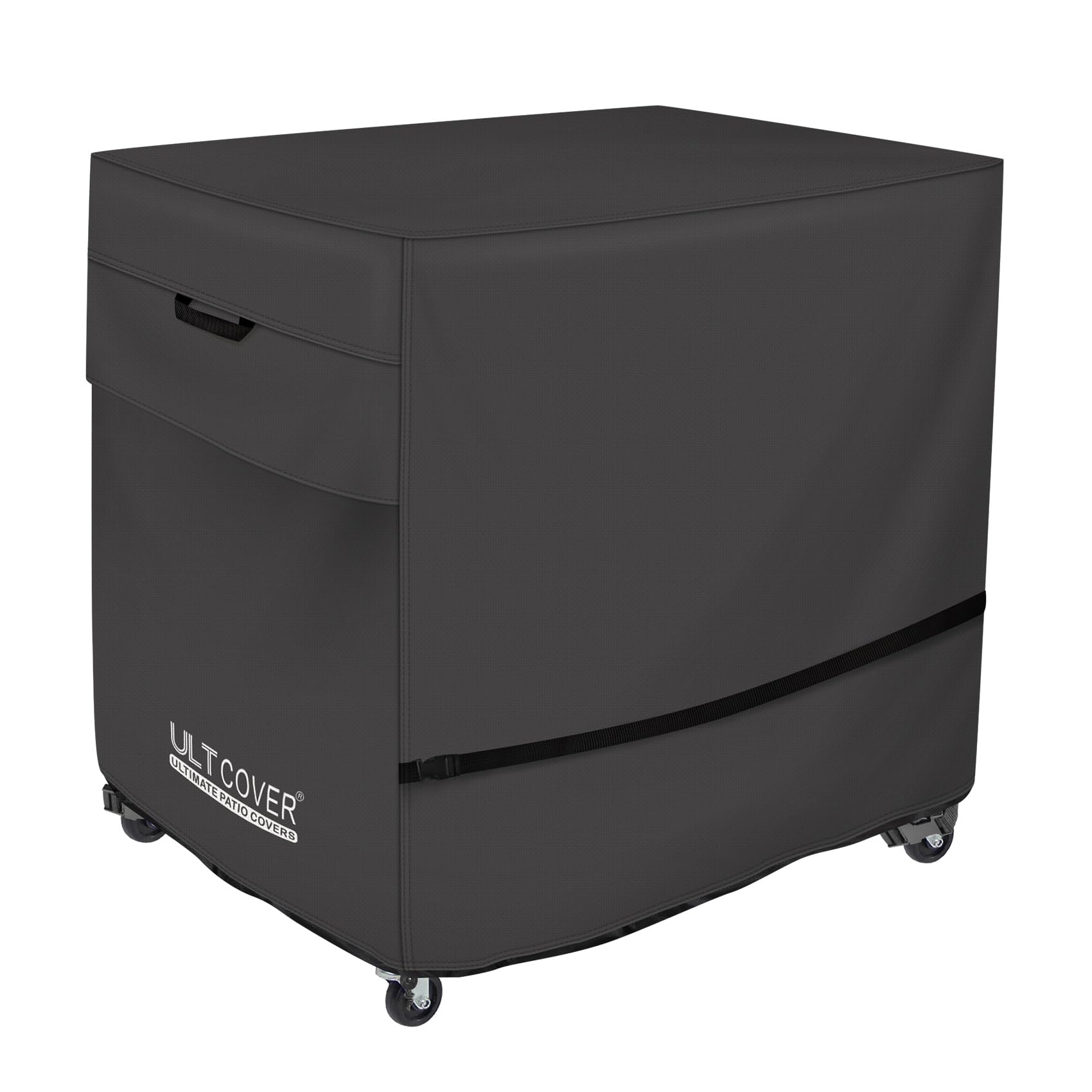 ULTCOVER front view on cooler cart showing full coverage and weather protection