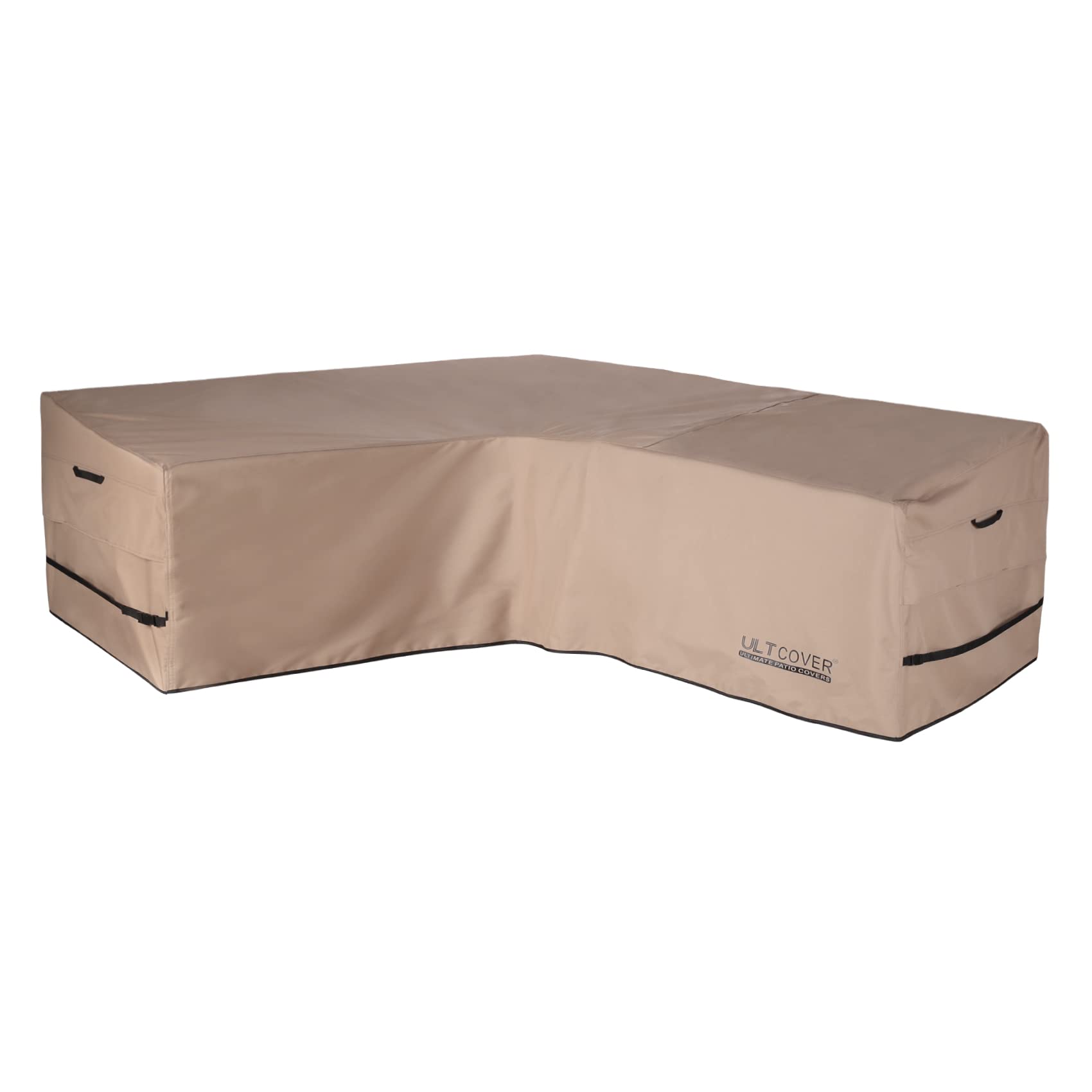 ULTCOVER front view showing full V-shaped coverage and protection