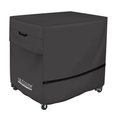 ULTCOVER front view on patio cooler cart showing snug all-weather protection