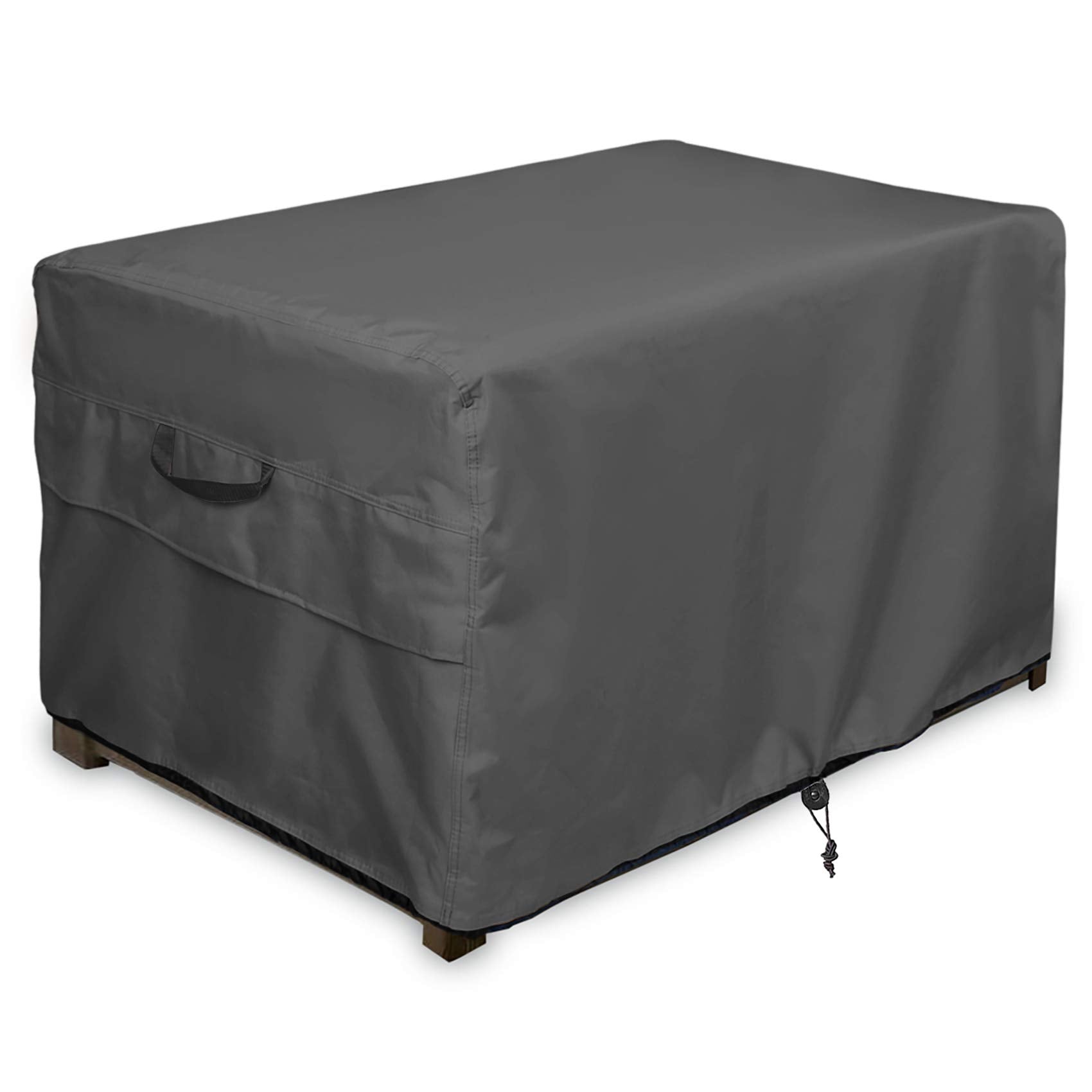 ULTCOVER front view showing full deck box coverage and weather protection