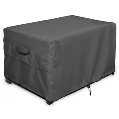 ULTCOVER front view showing full deck box coverage and weather protection