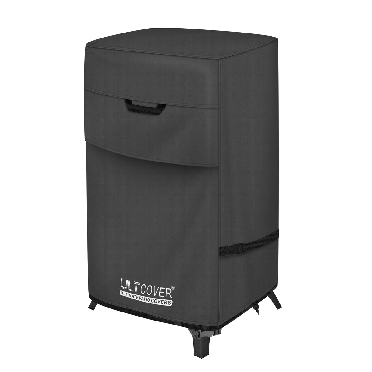 ULTCOVER front view showing full smoker coverage and weather protection benefit