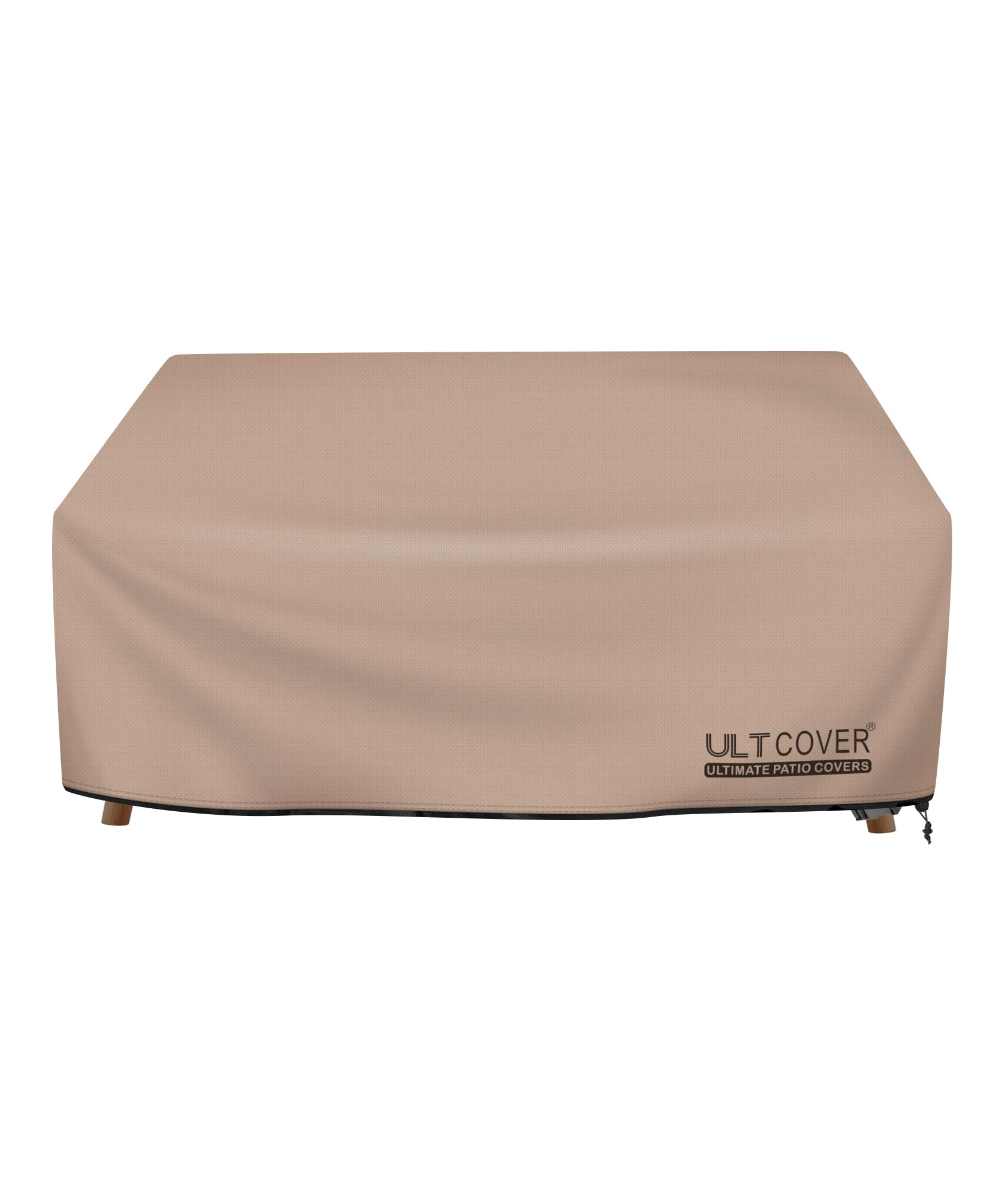 ULTCOVER funda para sofá vista frontal protegiendo de lluvia