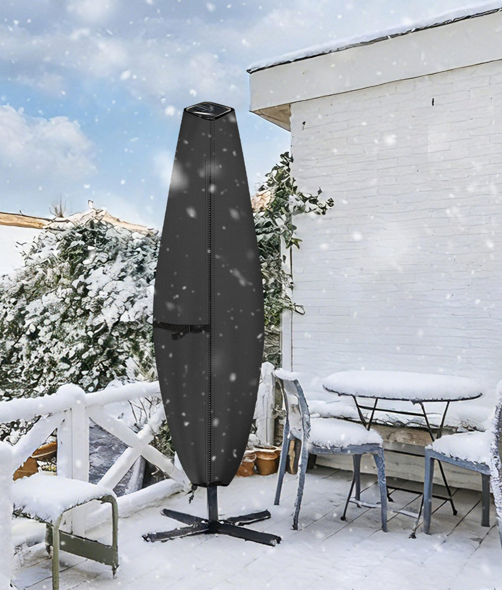 ULTCOVER on a patio showing protection and low-profile look
