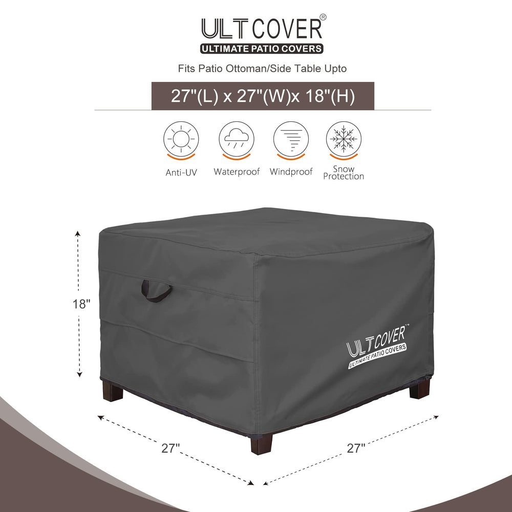 ULTCOVER close-up of 600D polyester texture demonstrating durable waterproof material