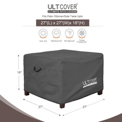 ULTCOVER close-up of 600D polyester texture demonstrating durable waterproof material
