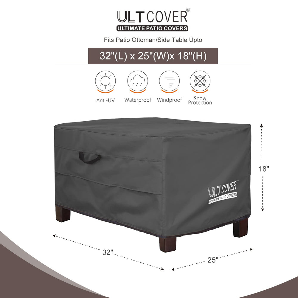 ULTCOVER fabric close-up showing 600D waterproof texture and durability