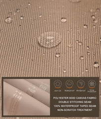 ULTCOVER rear air vent detail promoting airflow to reduce condensation