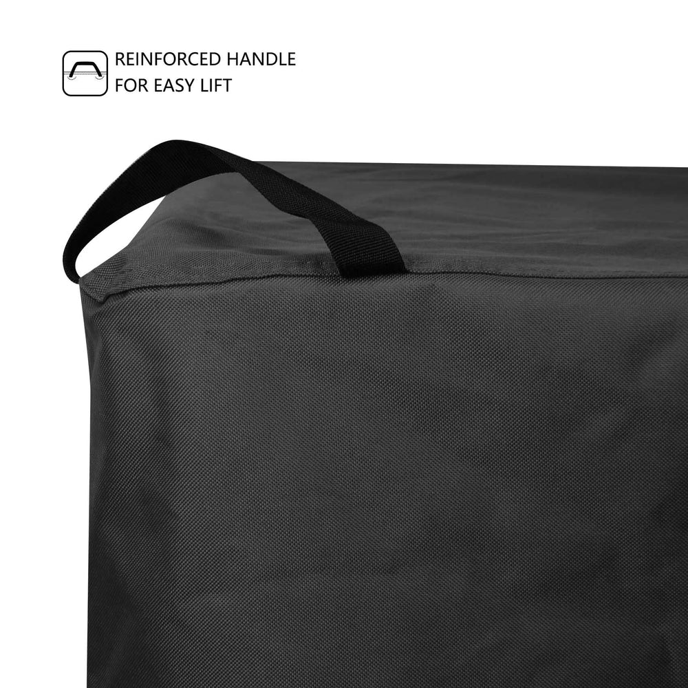 ULTCOVER reinforced handle example for easy lift and removal of the protector