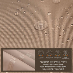 ULTCOVER side vent detail providing airflow and mildew prevention