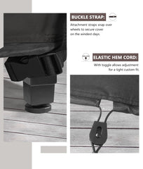ULTCOVER side vent detail allowing ventilation and preventing uplift