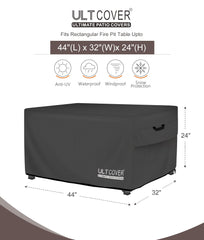 ULTCOVER close-up of 600D waterproof fabric texture for durable protection