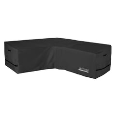 ULTCOVER front view on V-shaped sectional showing full coverage and protection