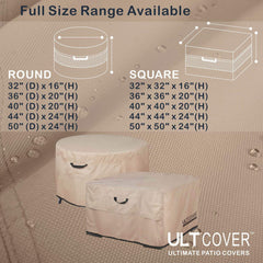 ULTCOVER vent detail showing airflow that prevents moisture buildup