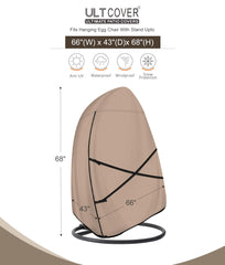 ULTCOVER zipper and hang loop detail for easy on and off