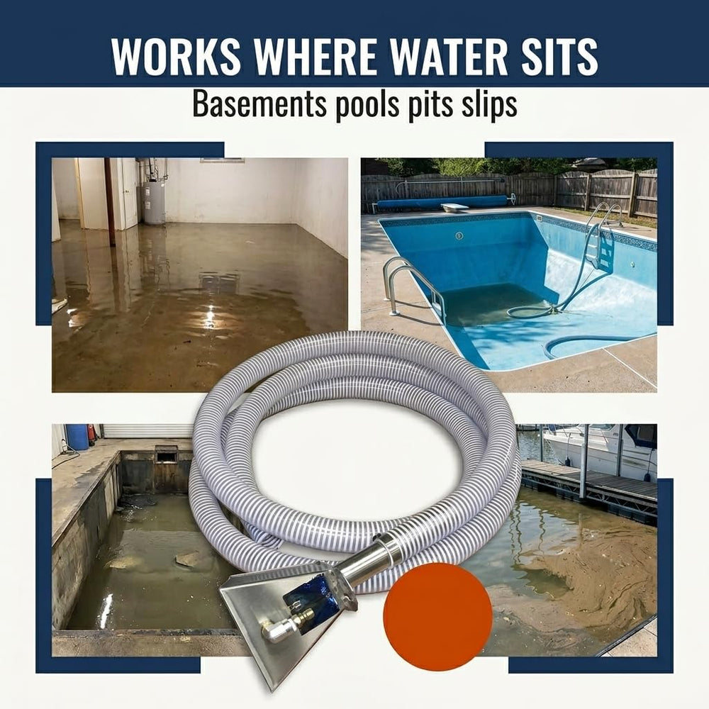 Ultimate Washer scupper in use pumping car wash pit water quickly and reducing downtime benefit