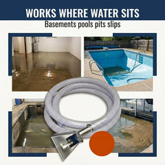 Ultimate Washer scupper in use pumping car wash pit water quickly and reducing downtime benefit