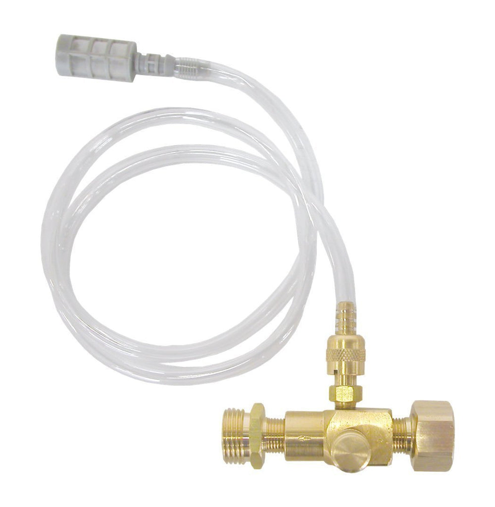 Ultimate Washer front assembly showing injector and benefits precise chemical feed