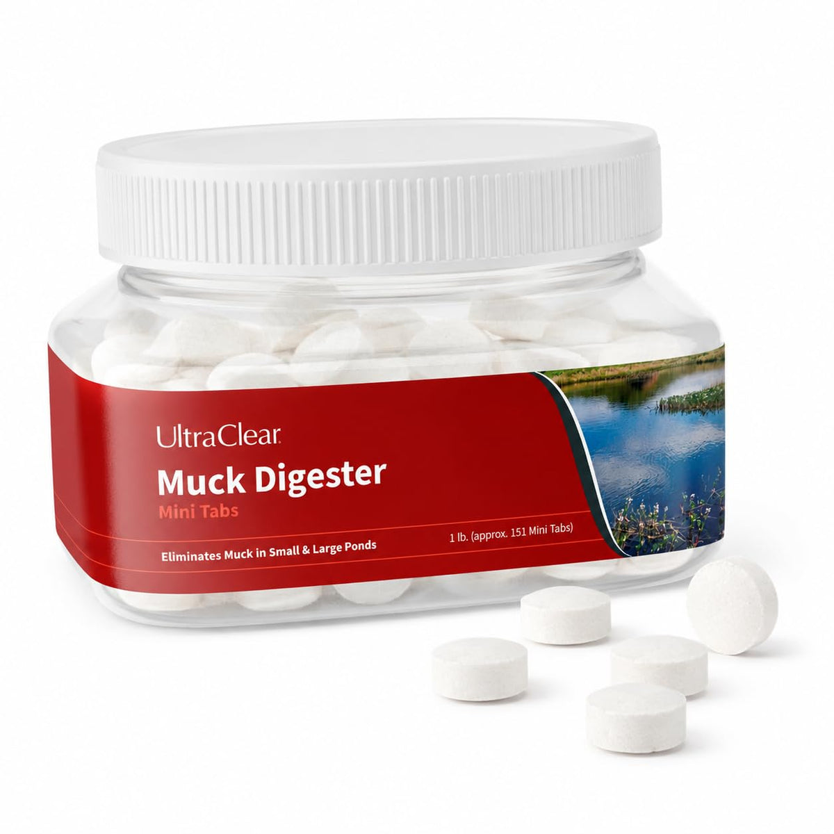 UltraClear front packaging showing 151 tablets and concentrated formula benefit