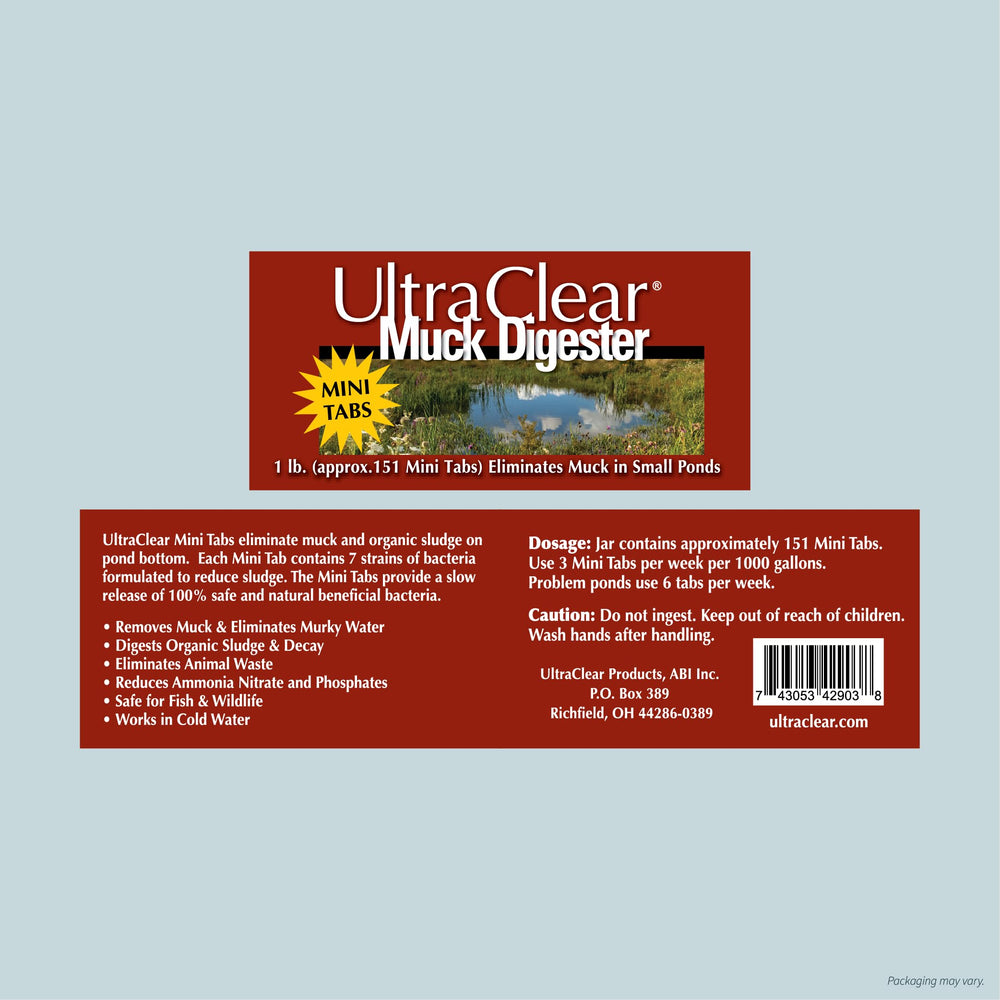UltraClear made in USA batch label emphasizing domestic manufacturing quality