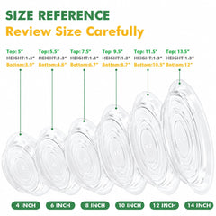 UltraOutlet clear saucer showing visible water level, easy monitoring