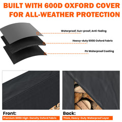 Ultrawall close detail of 600D Oxford waterproof cover showing durable fabric